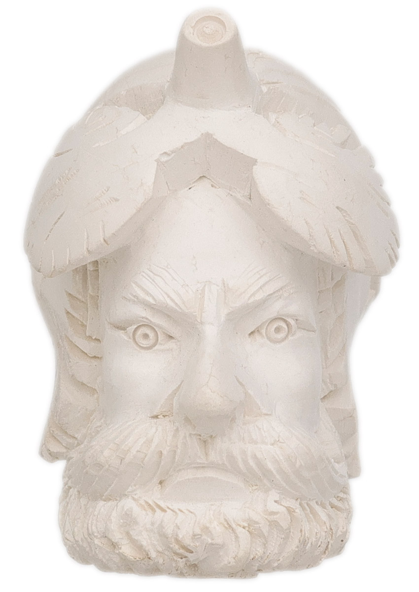 Turkish Estates Unknown Meerschaum Stern Bacchus (Unsmoked)