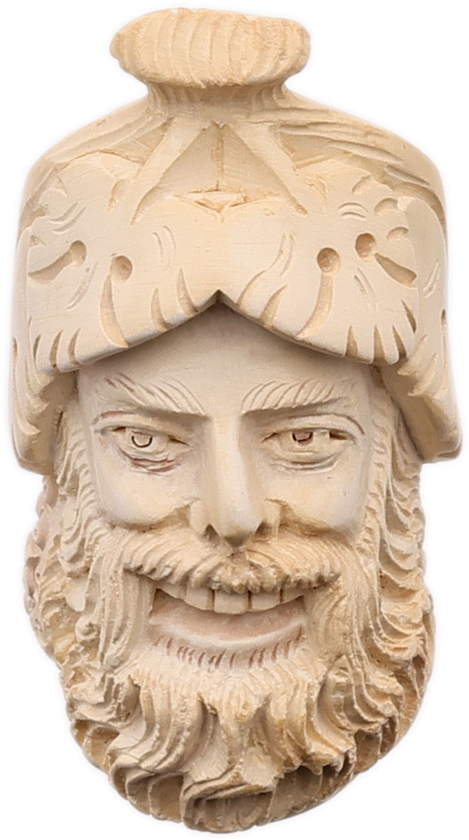 Turkish Estates SMS Meerschaum Laughing Bacchus (with Case) (Unsmoked)