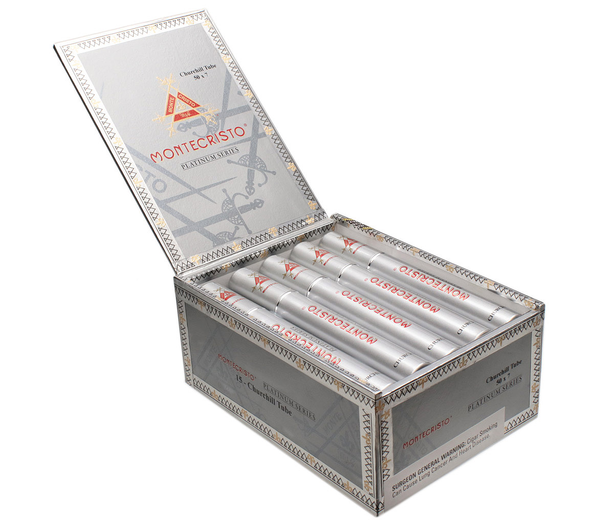 Montecristo Platinum Series Churchill Tube
