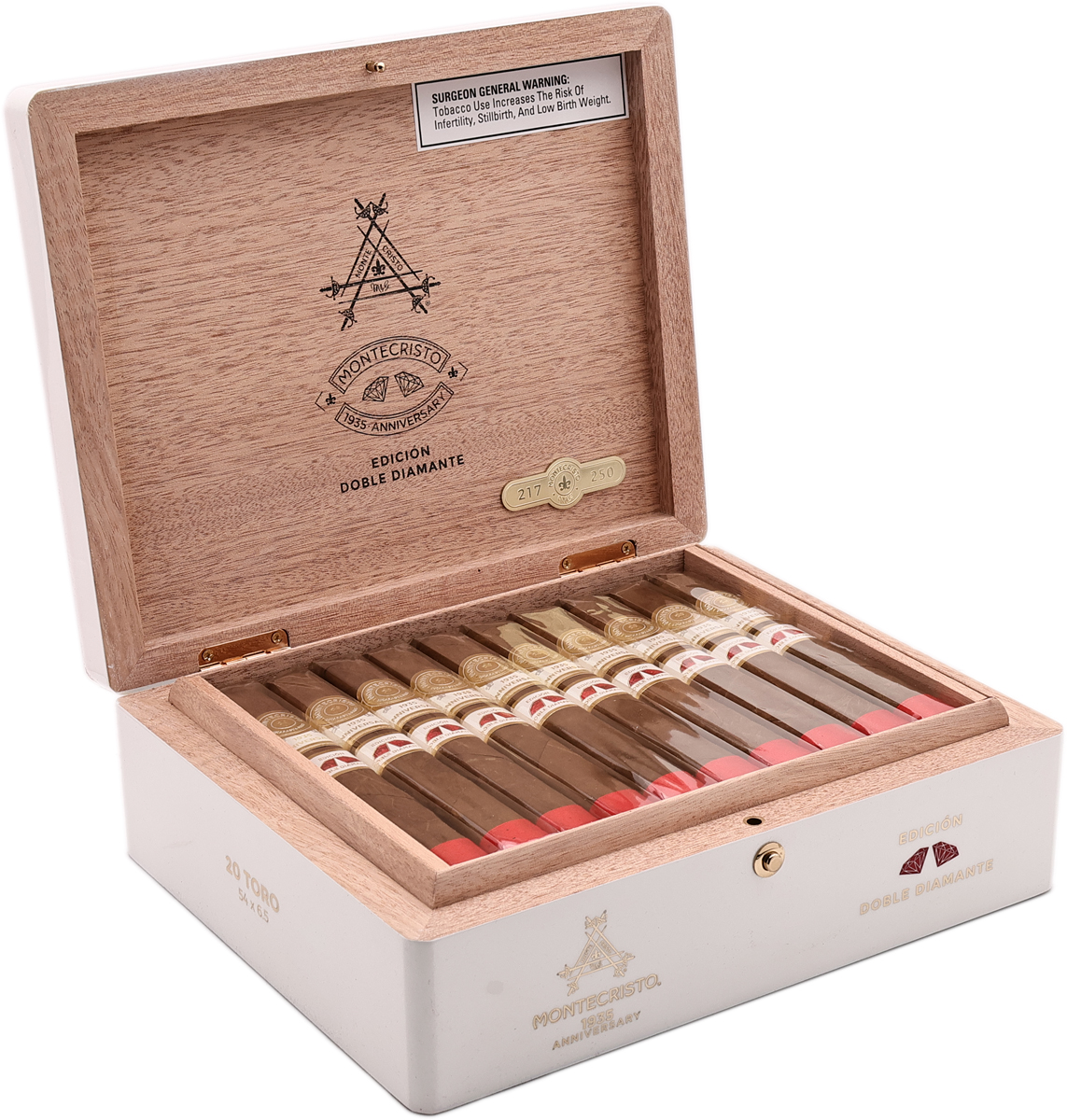 Montecristo 1935 Anniversary Doble Diamante Red Toro