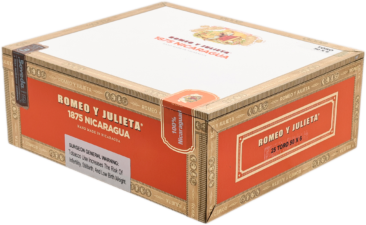 Romeo y Julieta 1875 Nicaragua Toro