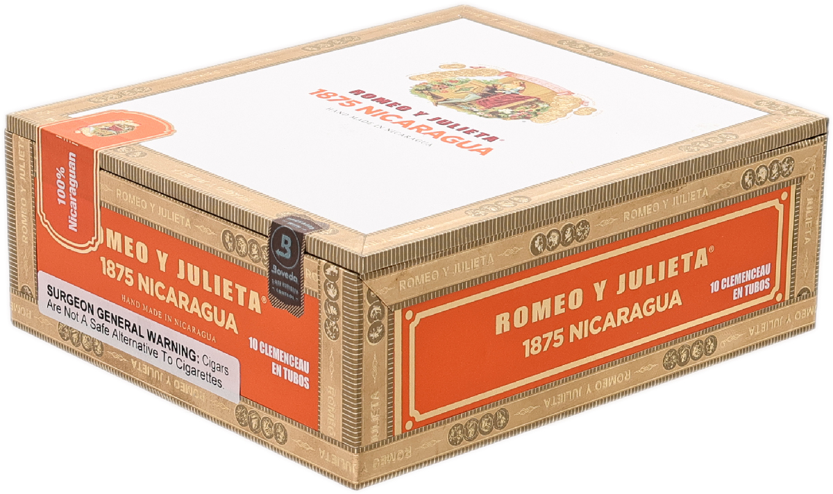 Romeo y Julieta 1875 Nicaragua Clemenceau en Tubo