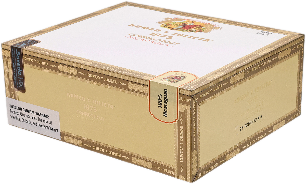 Romeo y Julieta 1875 Connecticut Nicaragua Toro