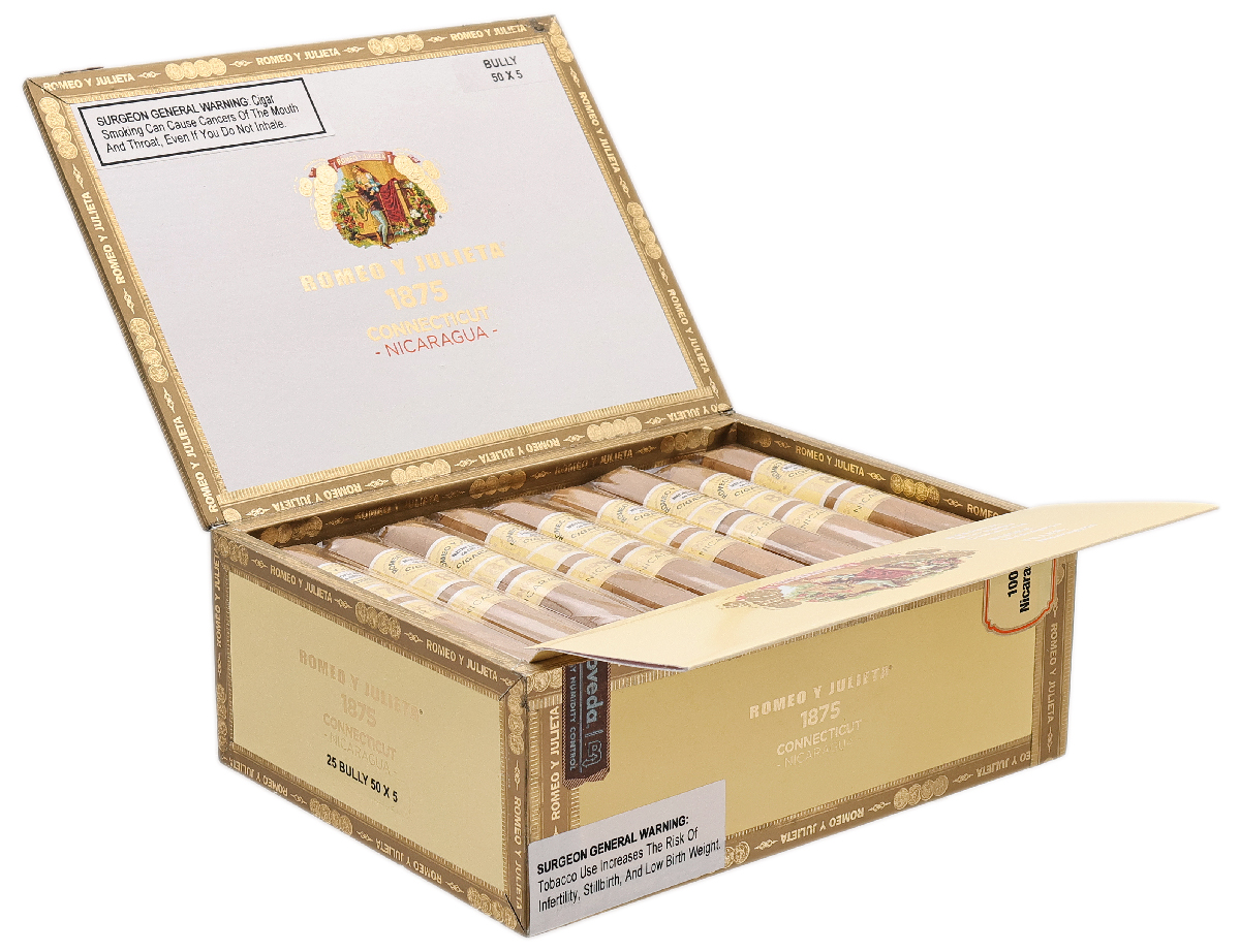 Romeo y Julieta 1875 Connecticut Nicaragua Bully