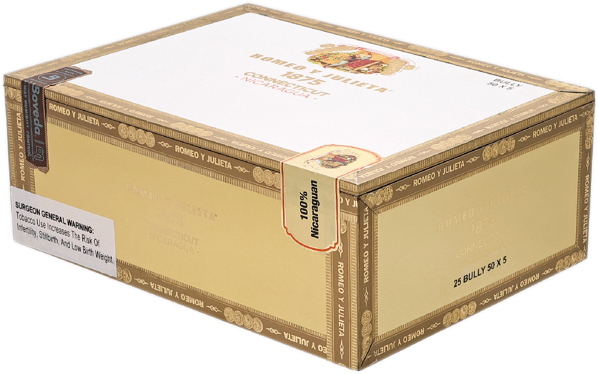 Romeo y Julieta 1875 Connecticut Nicaragua Bully