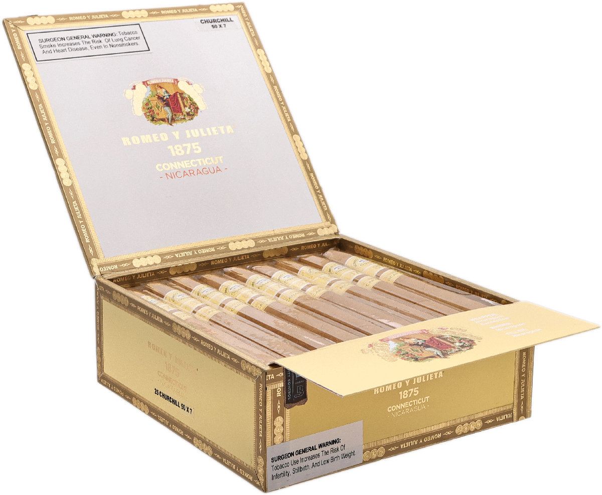 Romeo y Julieta 1875 Connecticut Nicaragua Churchill