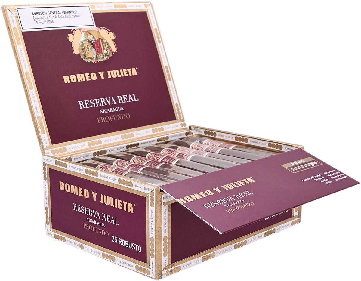 Romeo y Julieta Reserva Real Nicaragua Profundo Robusto