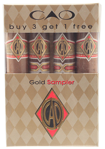 Sampler Packs CAO Gold Sampler (4 Pack)