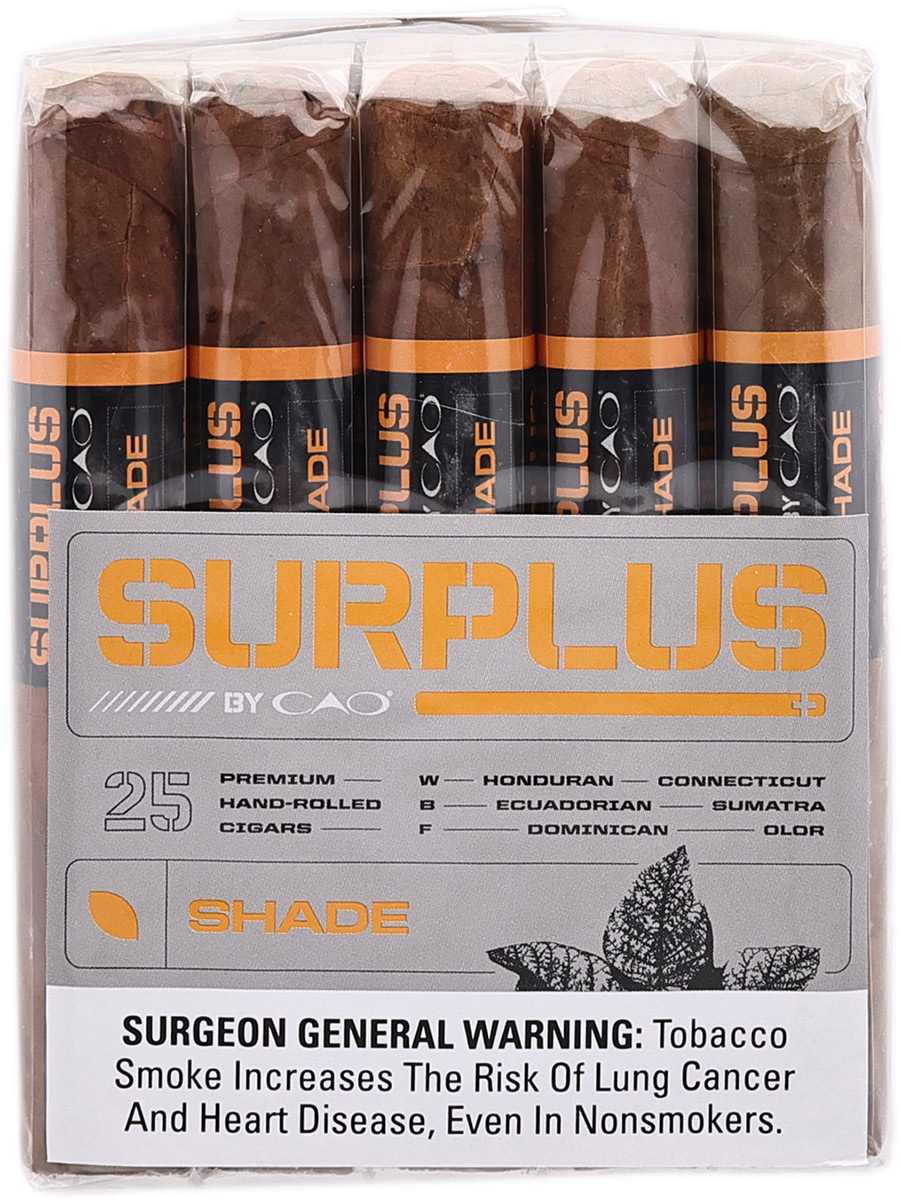 CAO Surplus By CAO Shade Robusto (25 Pack)