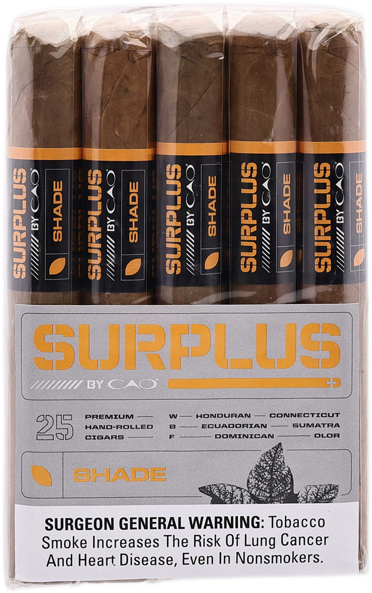 CAO Surplus By CAO Shade Toro (25 Pack)