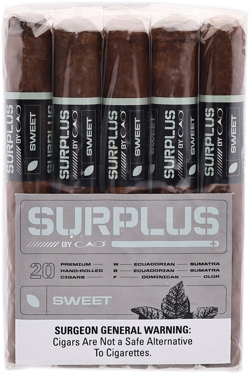 CAO Surplus By CAO Sweet Toro (20 Pack)