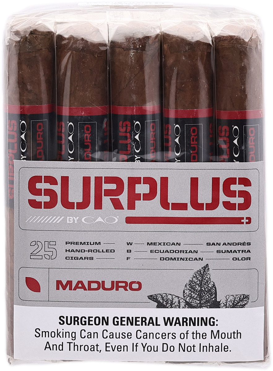 CAO Surplus By CAO Maduro Robusto (25 Pack)