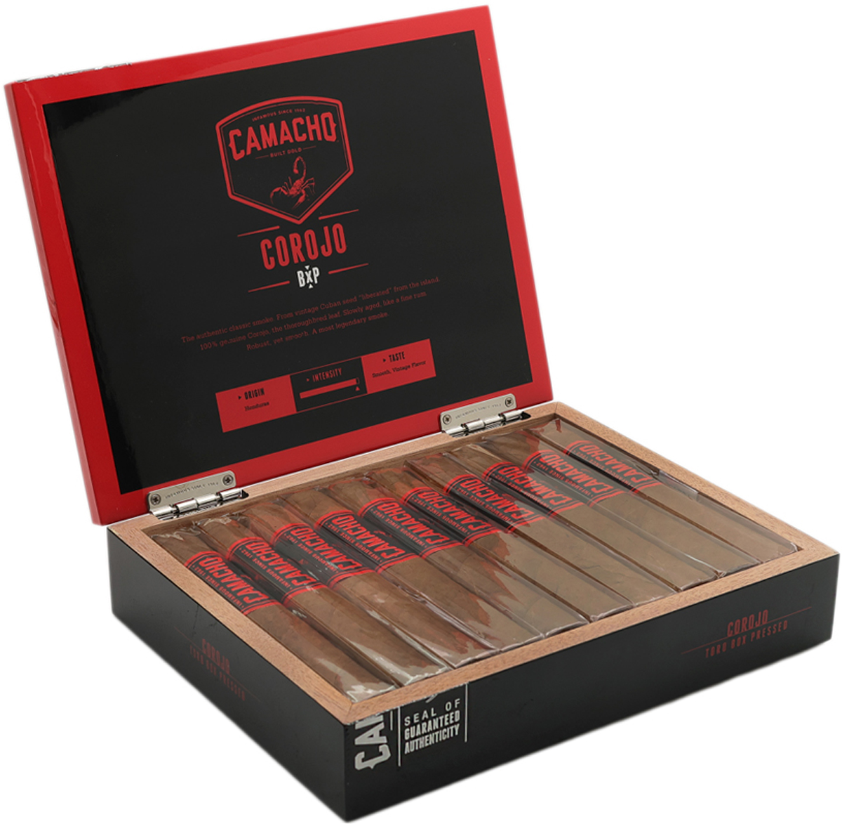 Camacho Corojo Box-Pressed Toro