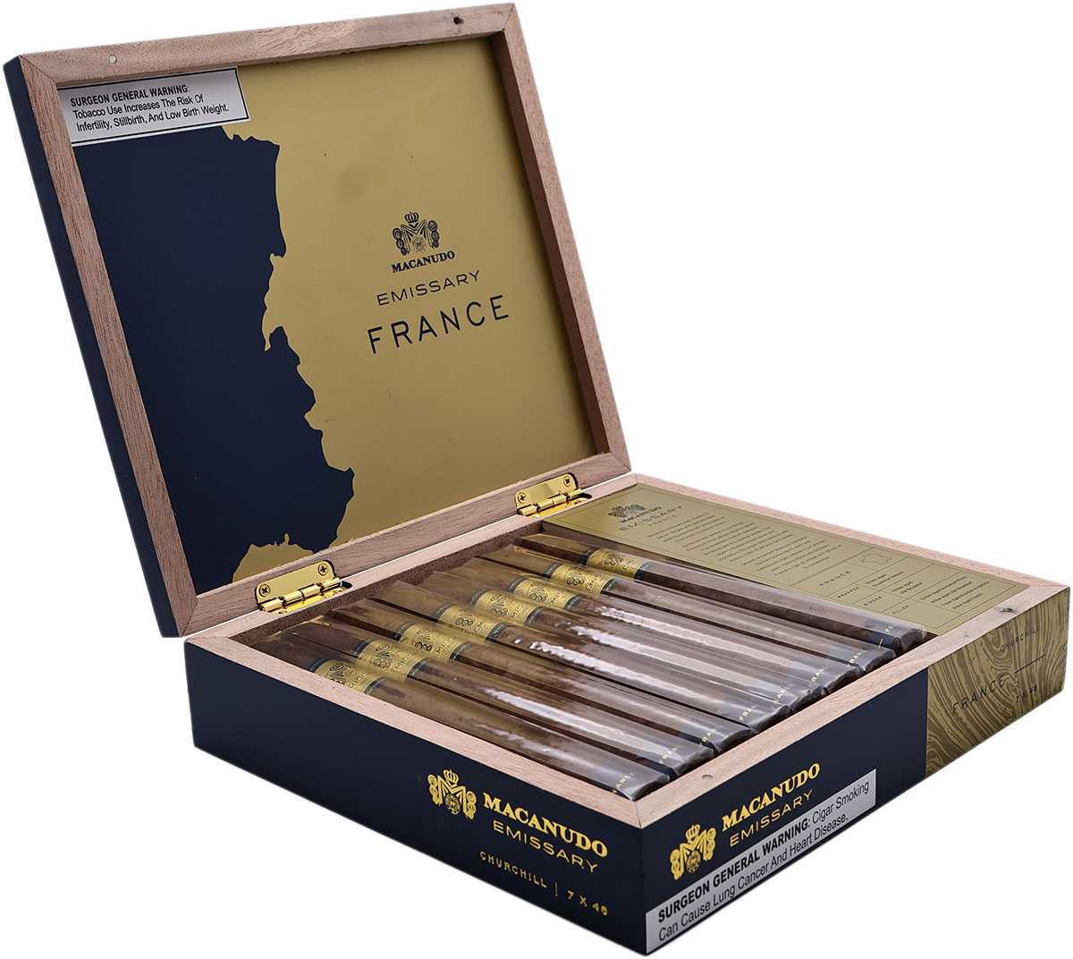 Macanudo Emissary France Churchill