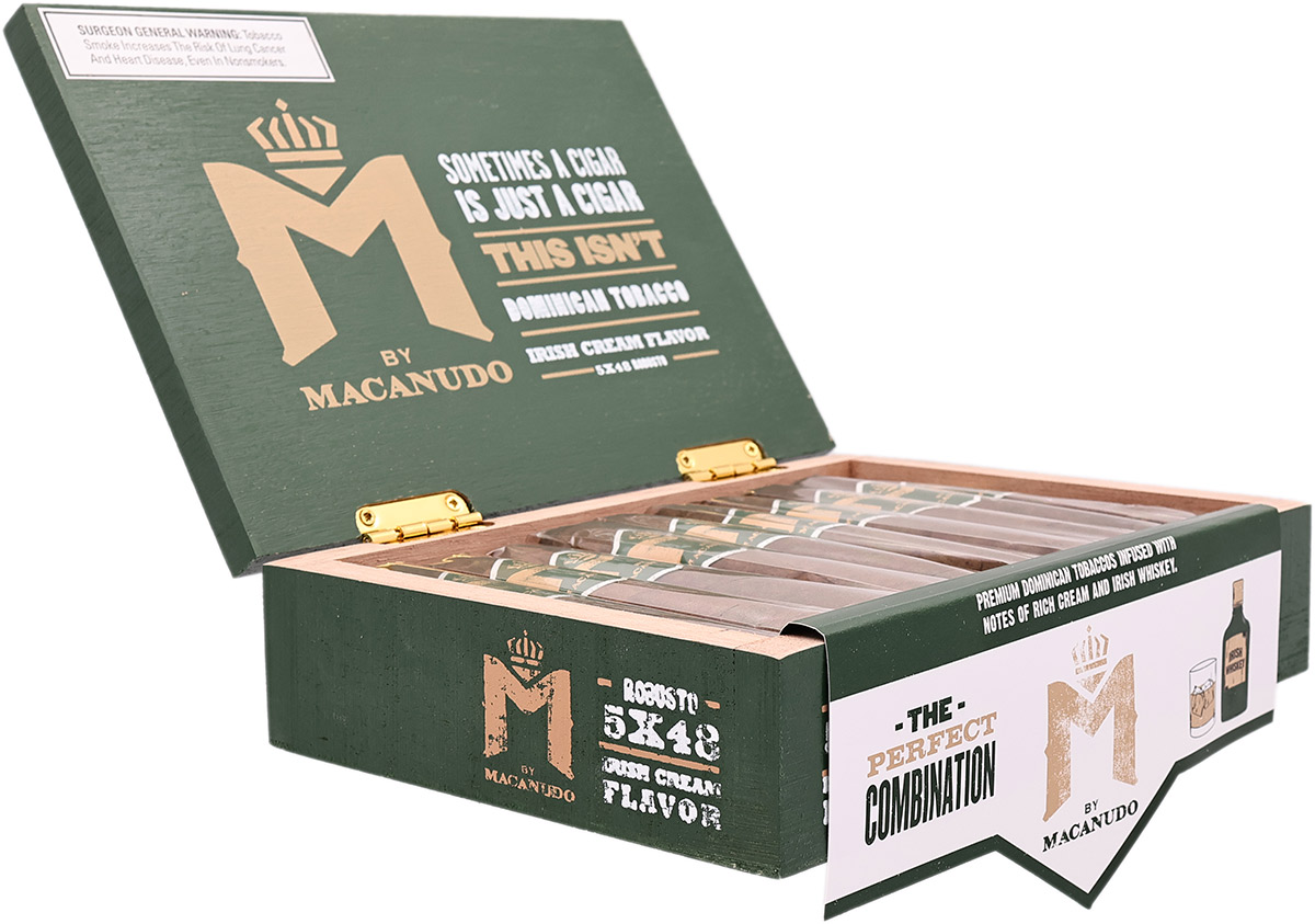 Macanudo M By Macanudo Irish Cream Robusto