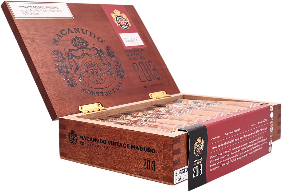 Macanudo Vintage 2013 Maduro Robusto