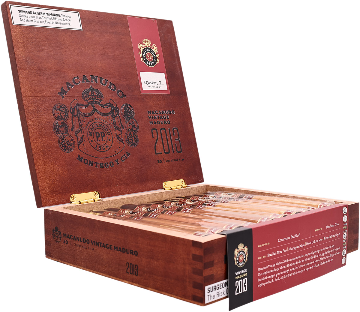 Macanudo Vintage 2013 Maduro Churchill