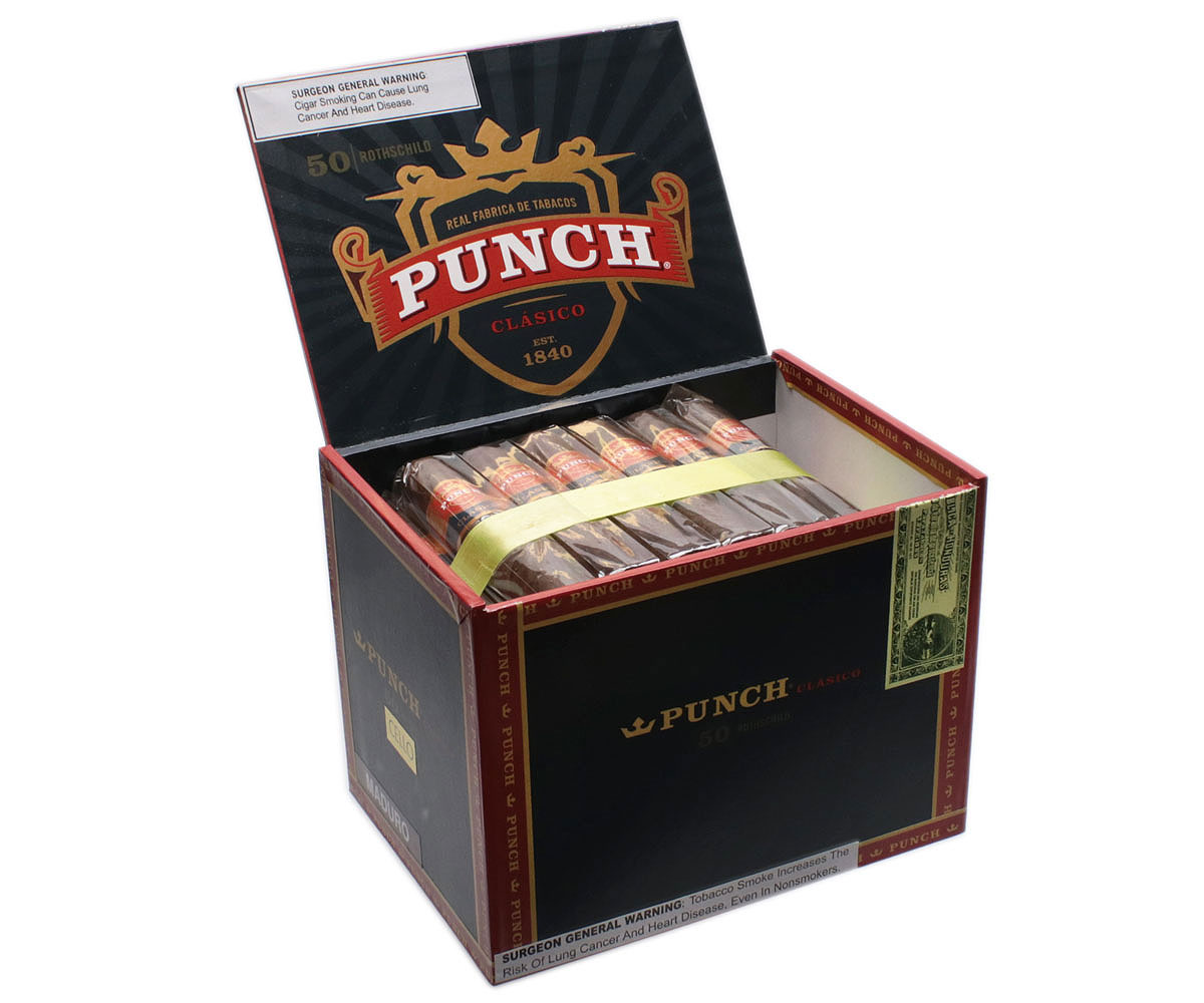 Clasico Maduro Rothschilds - Punch Cigars | Smokingpipes.com