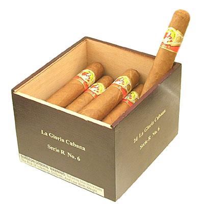 La Gloria Cubana Series R #6 Natural (Box of 24)