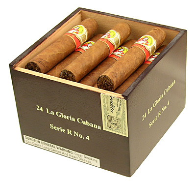 La Gloria Cubana Series R #4 Natural (Box of 24)
