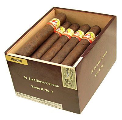 La Gloria Cubana Series R #7 Maduro (Box of 24)