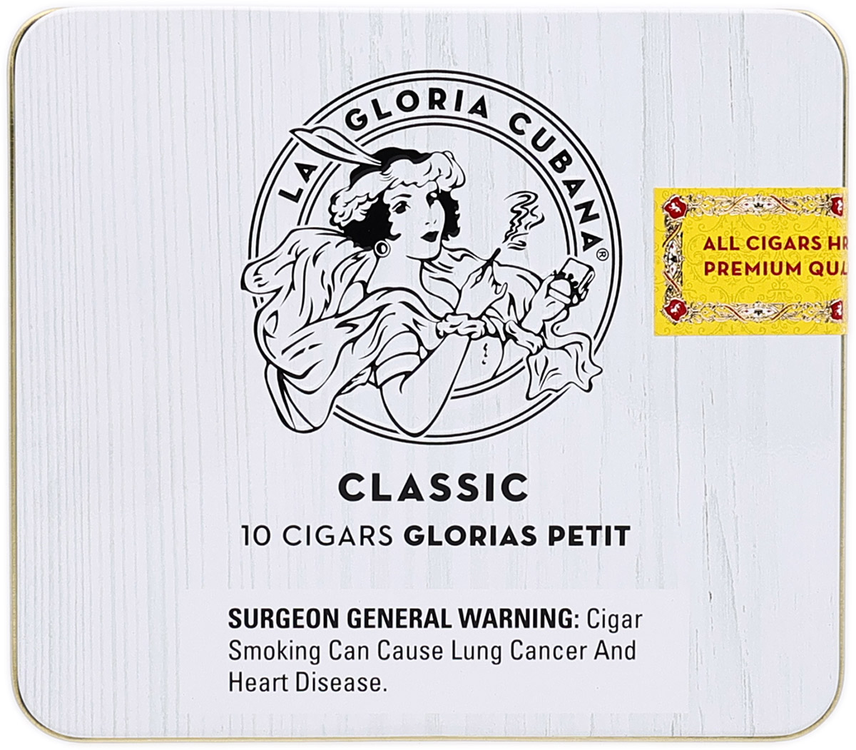 La Gloria Cubana Glorias Petit Natural (Tin Of 10)