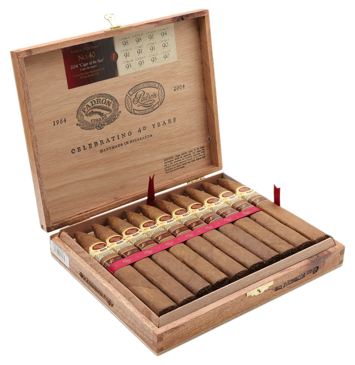 Padron Serie 1926 Natural 40th Anniversary Torpedo