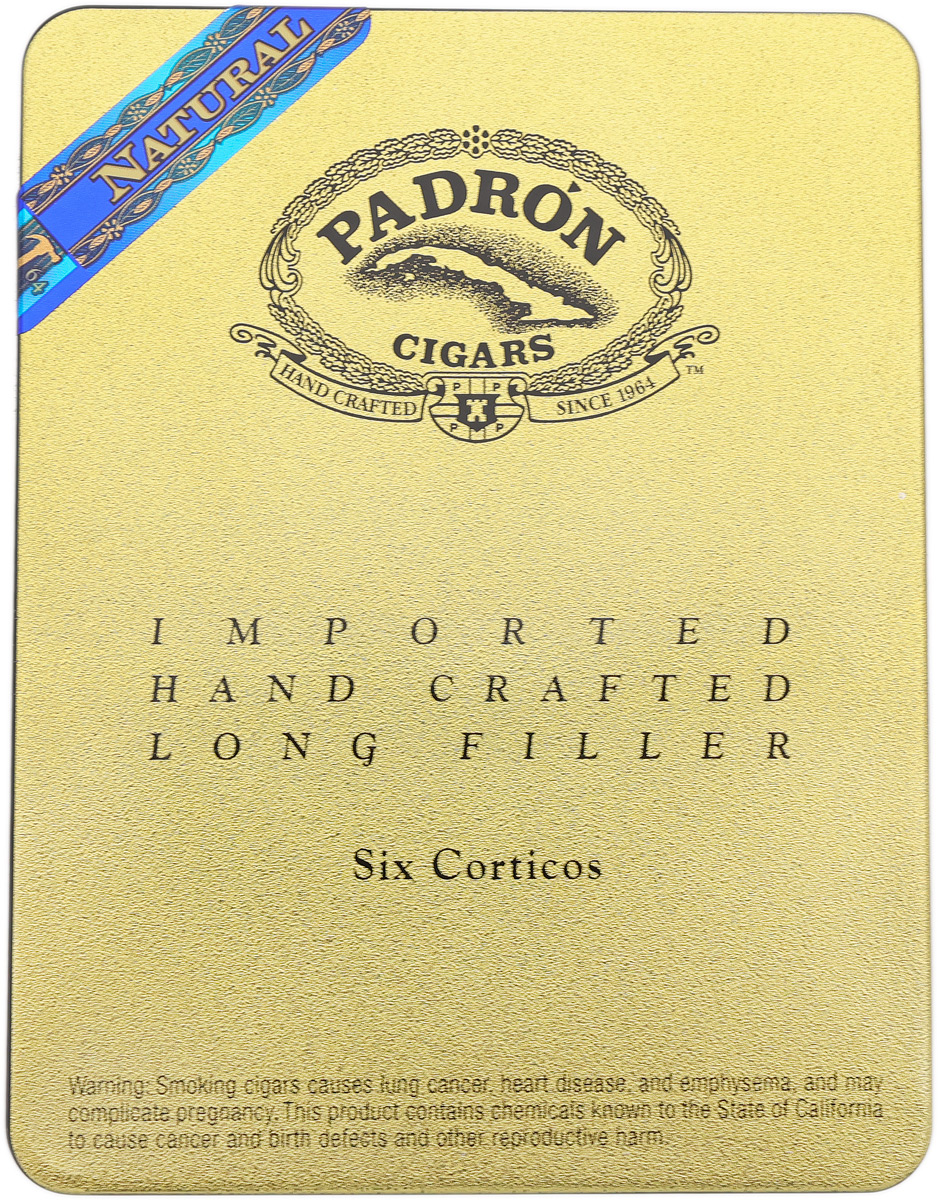 Padron Natural Corticos (Tin of 6)