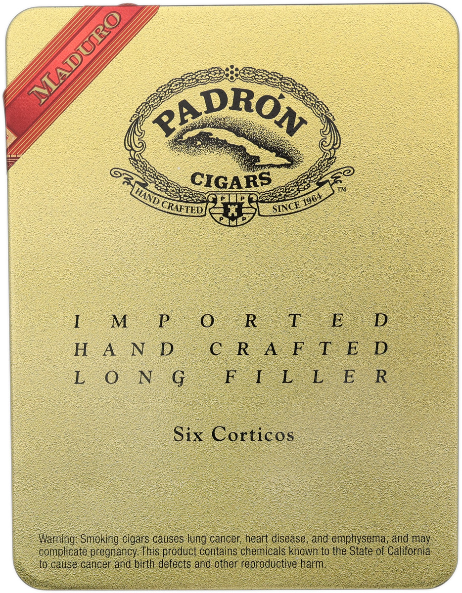 Padron Maduro Corticos (tin of 6)
