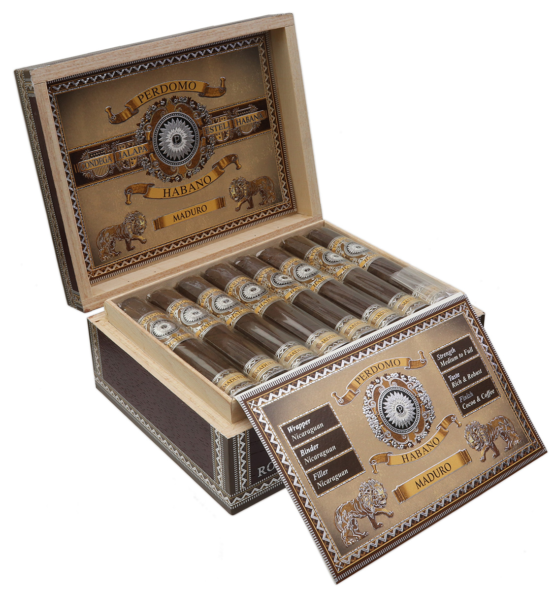 Perdomo Habano Bourbon Barrel-Aged  Maduro Robusto