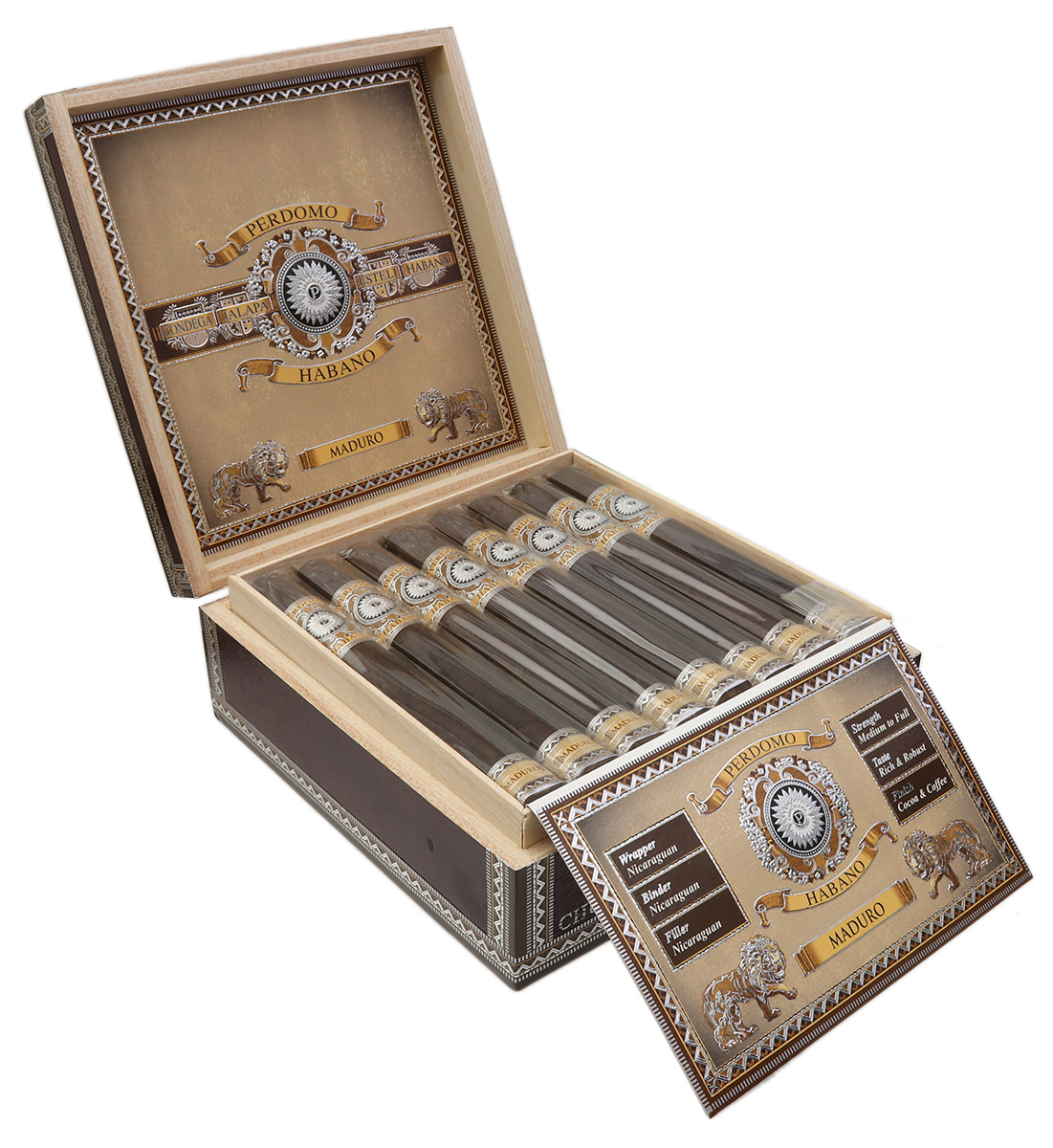 Perdomo Habano Bourbon Barrel-Aged Maduro Churchill