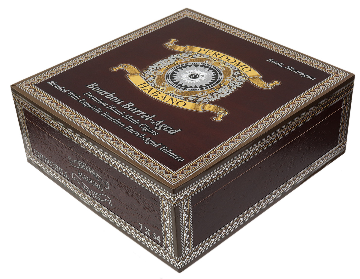 Perdomo Habano Bourbon Barrel-Aged Maduro Churchill
