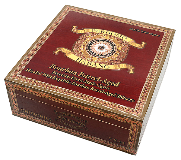 Perdomo Habano Bourbon Barrel-Aged Sun Grown Churchill