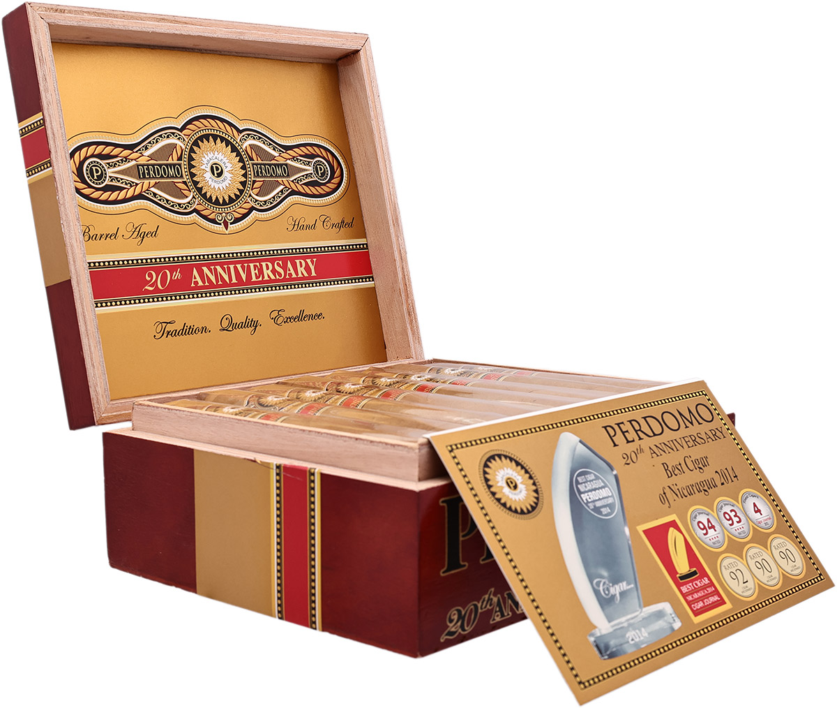 Perdomo 20th Anniversary Connecticut Epicure E656