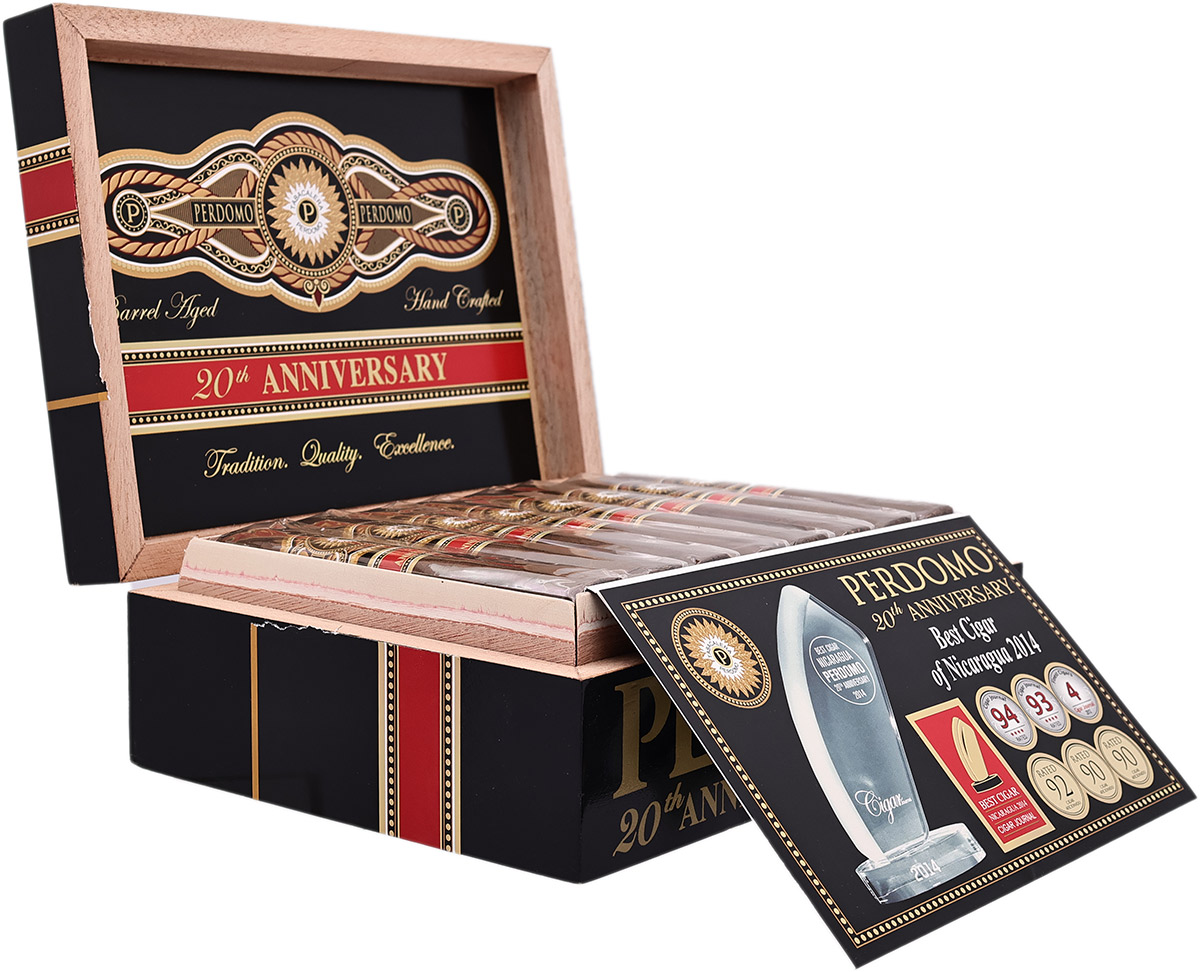 Perdomo 20th Anniversary Maduro Robusto R556