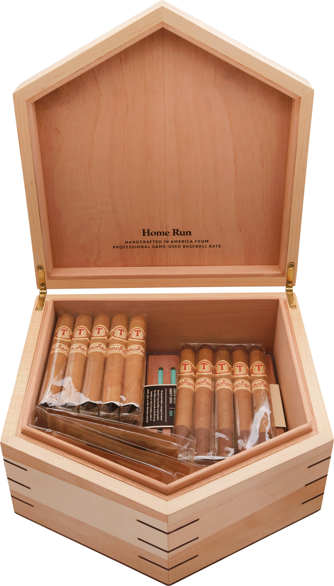 Diamond Crown J.C. Newman Home Run Humidor (with 25 Tampa Smoker Cigars)
