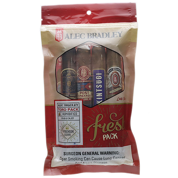 Sampler Packs Alec Bradley Fresh Pack Toro Sampler (4 Pack)
