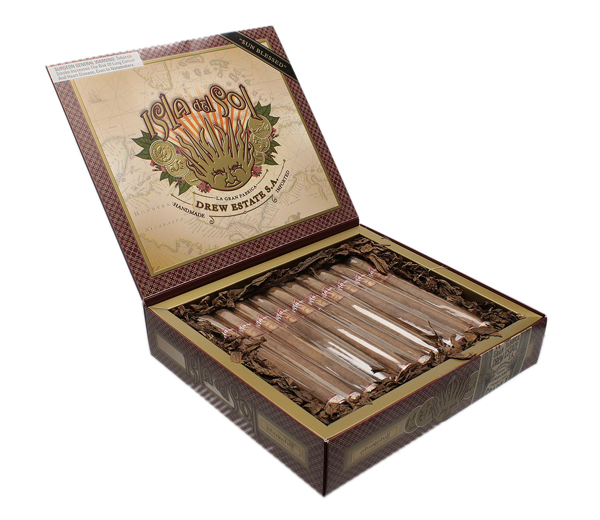 Drew Estate Isla del Sol Sun Grown Churchill