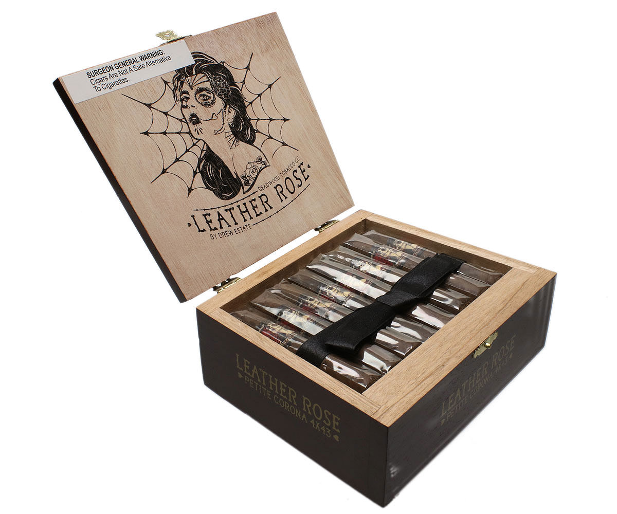 Drew Estate Deadwood Leather Rose Petite Corona