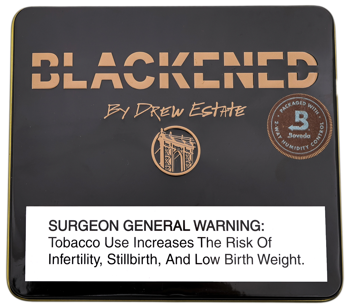 Drew Estate Blackened M81 Tin (10 Pack)