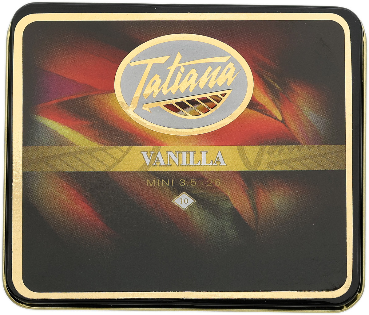 Tatiana Vanilla Mini Tin (10 pack)