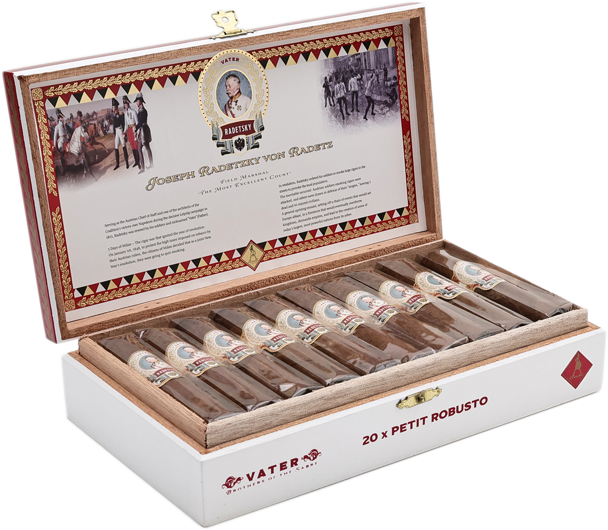 Casdagli Brothers of the Sabre Vater Petit Robusto