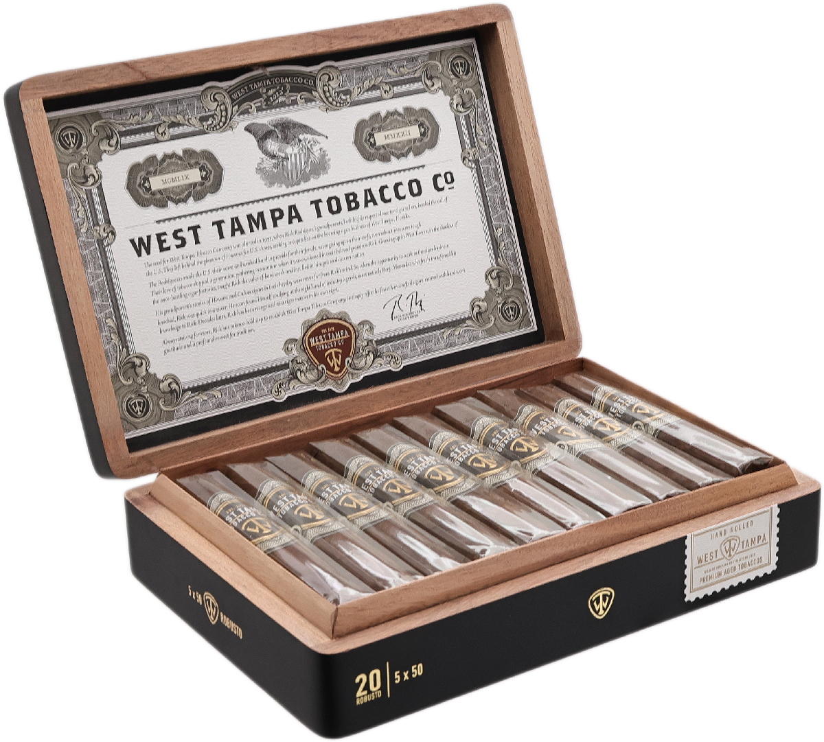 West Tampa Tobacco Black Robusto