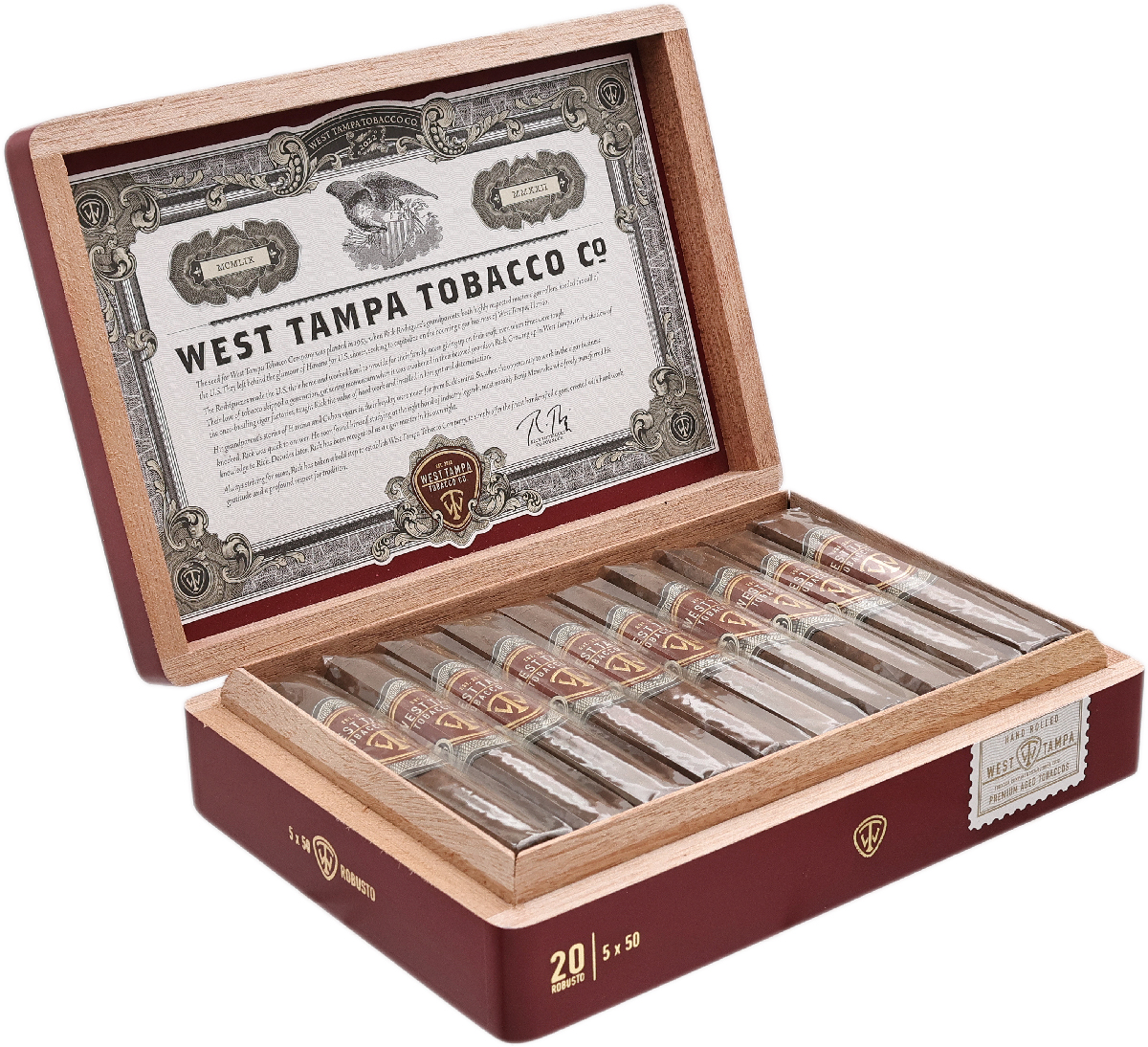 West Tampa Tobacco Red Robusto