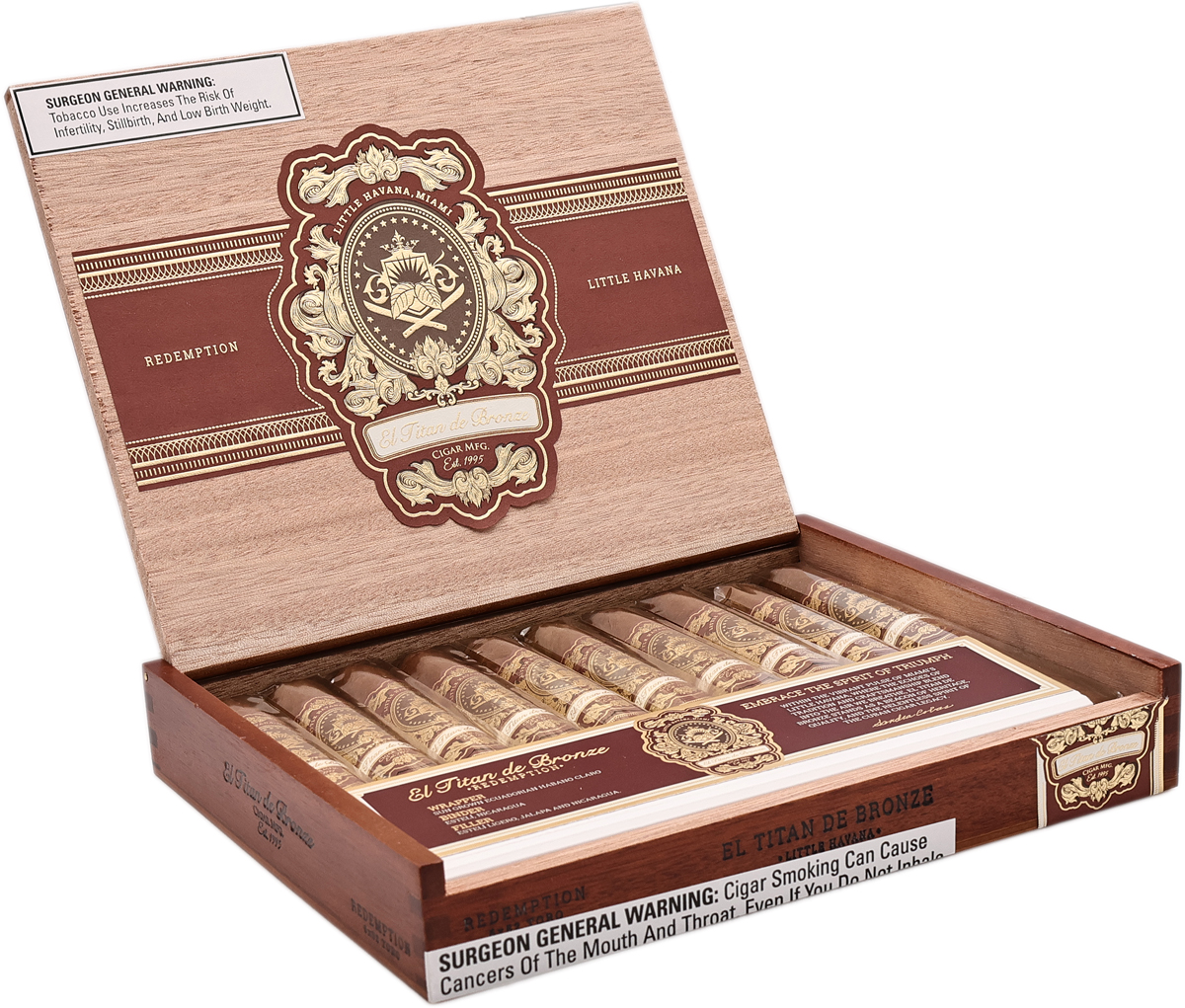 el toro tobacco Puros 30/100ml - OVT Eshop El Baton Double Toro Cigars