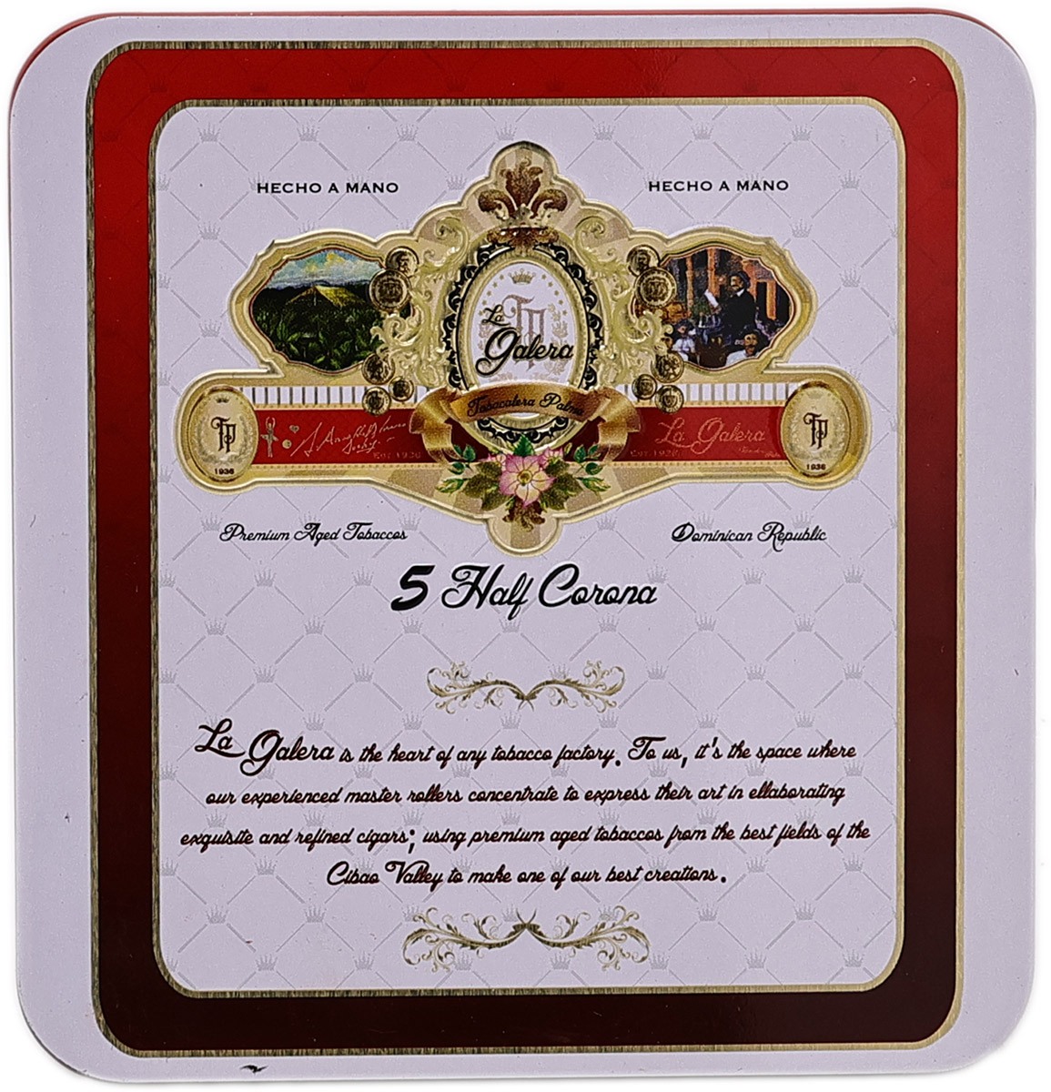 La Galera Connecticut Half Corona Tin (5 Cigars)