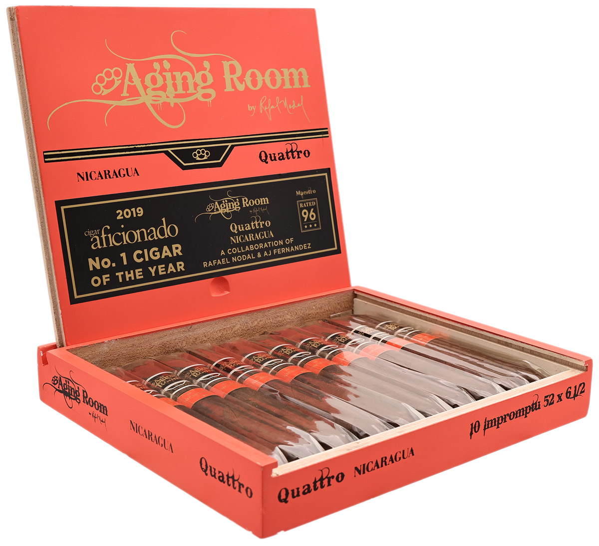 Aging Room Quattro Nicaragua Original Impromptu Toro