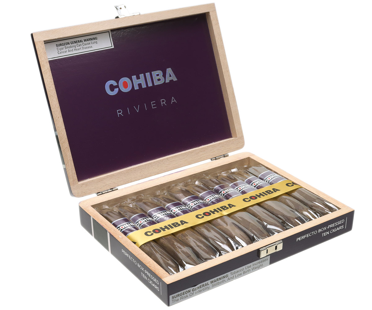 Cohiba Riviera Perfecto Box-Pressed