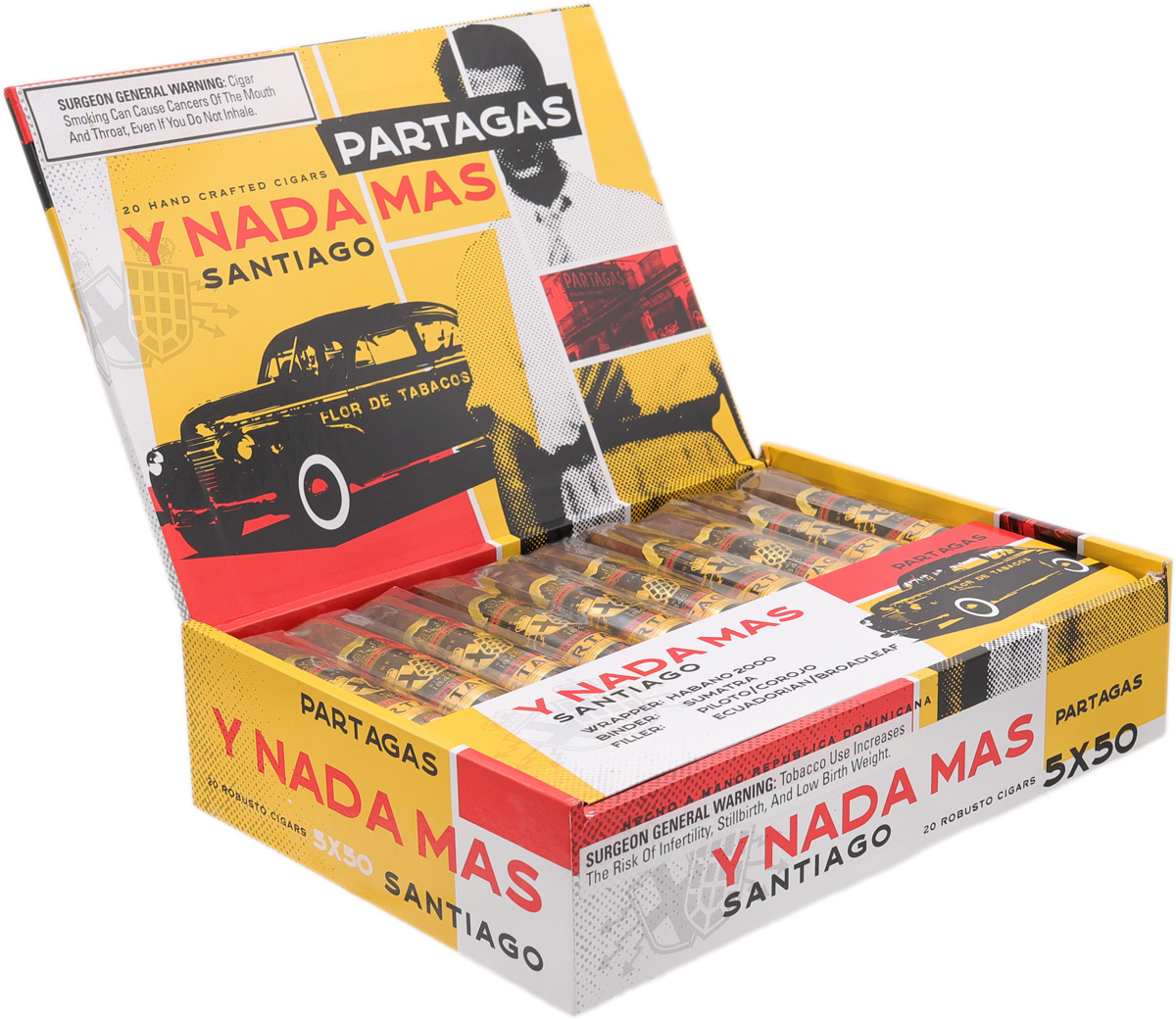 Partagas Y Nada Más Santiago Robusto
