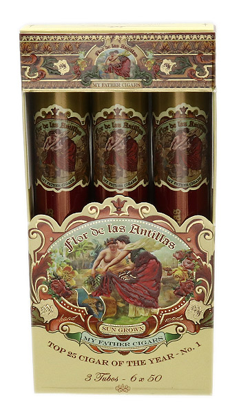 My Father Flor de las Antillas Tubos Toros 3-Pack